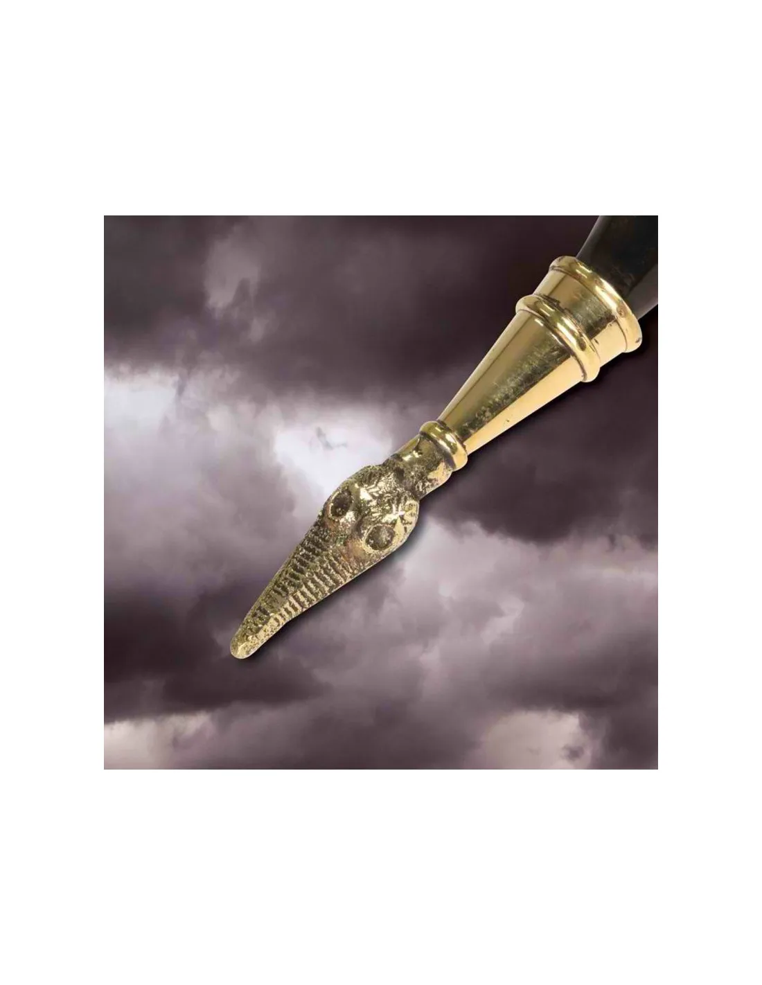 Cuerno vikingo sin agujero, 36 cms.