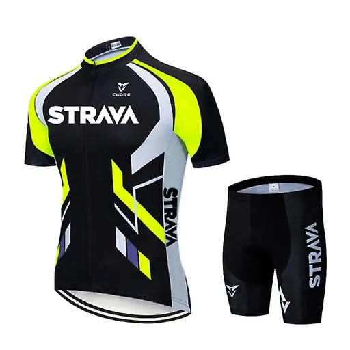 CYCLING JERSEYMENS SET BREATHABLE QUICKDRY BIKING OUTFIT