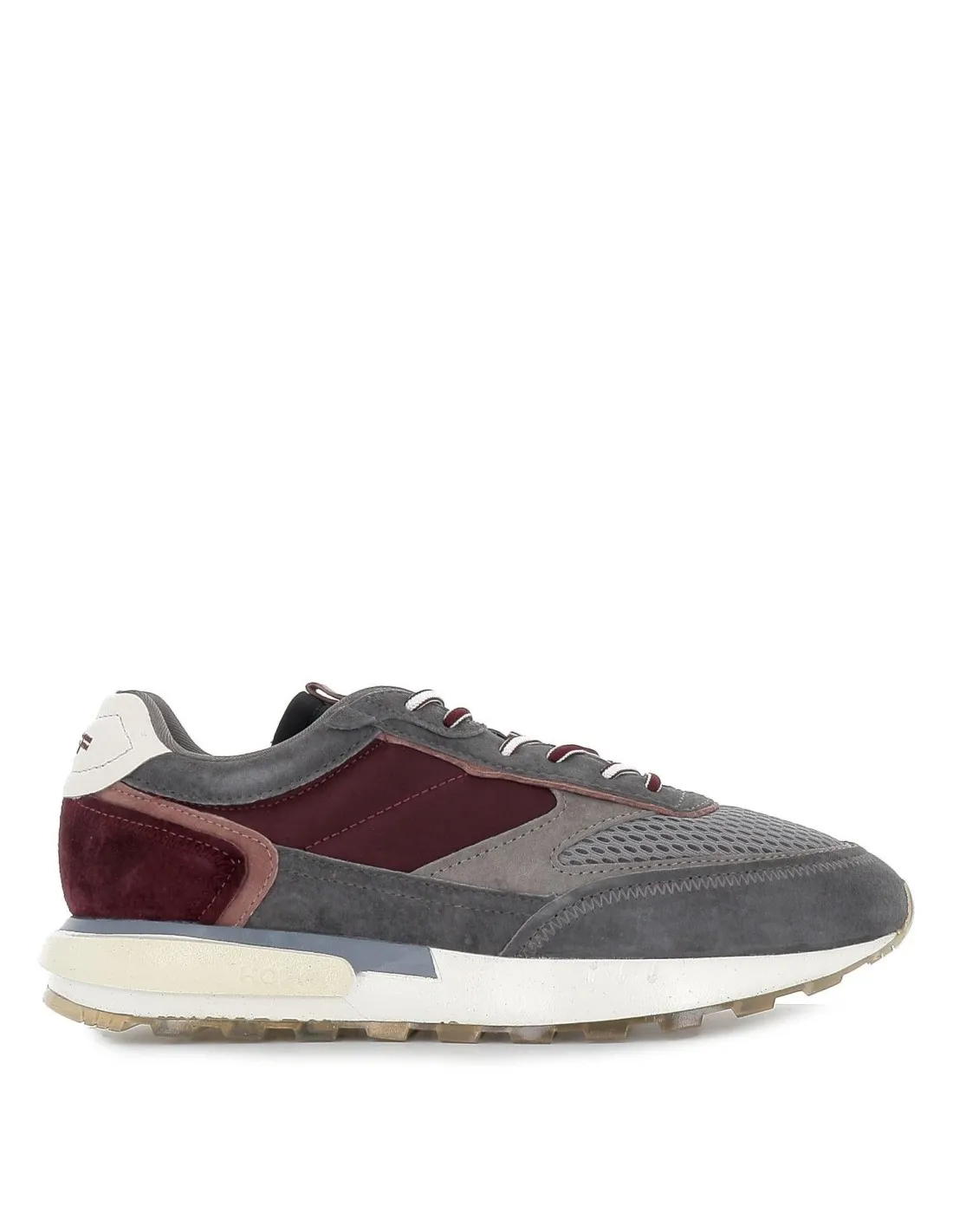 Deportiva urbana de piel multicolor gris para hombre HOFF