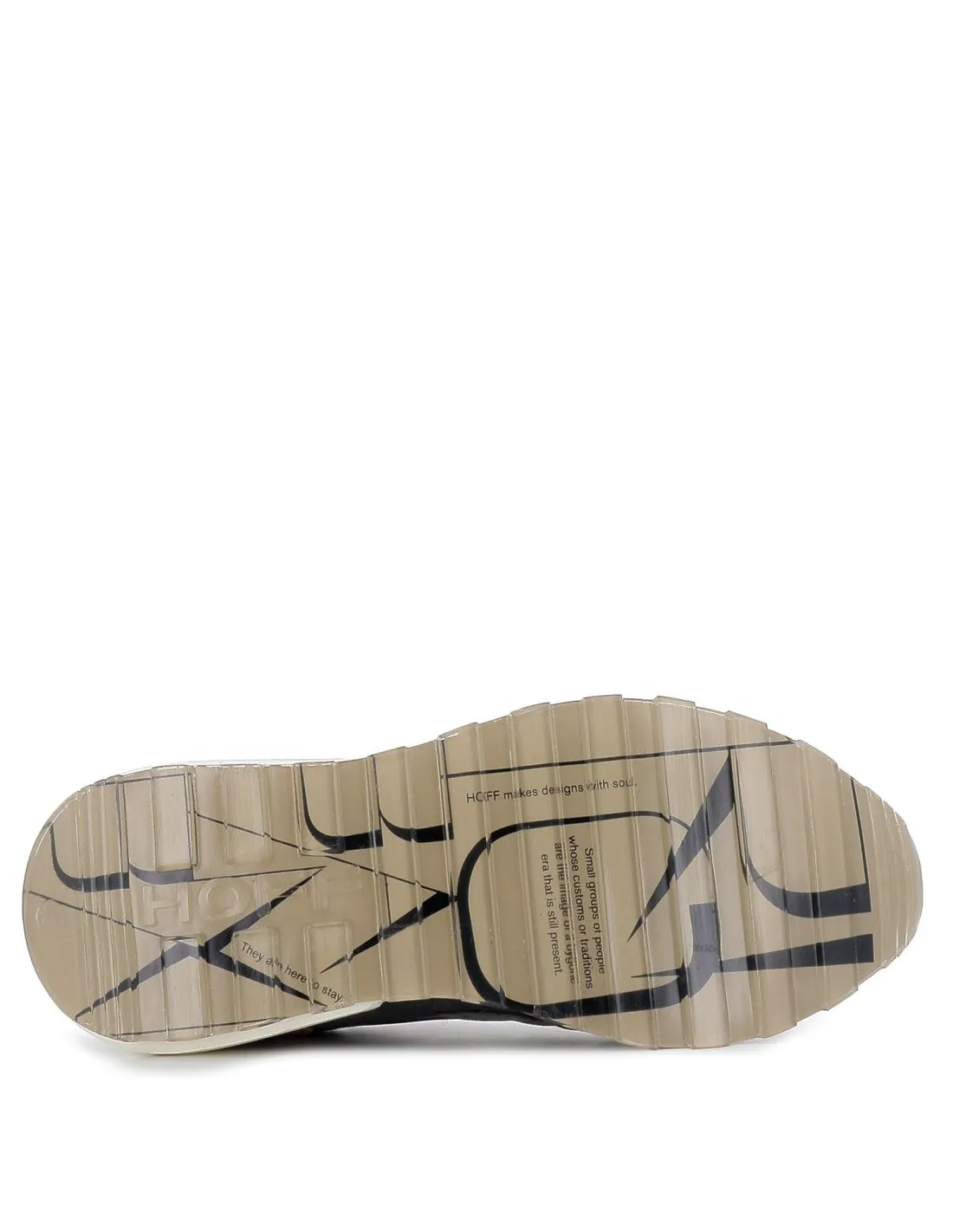 Deportiva urbana de piel multicolor gris para hombre HOFF