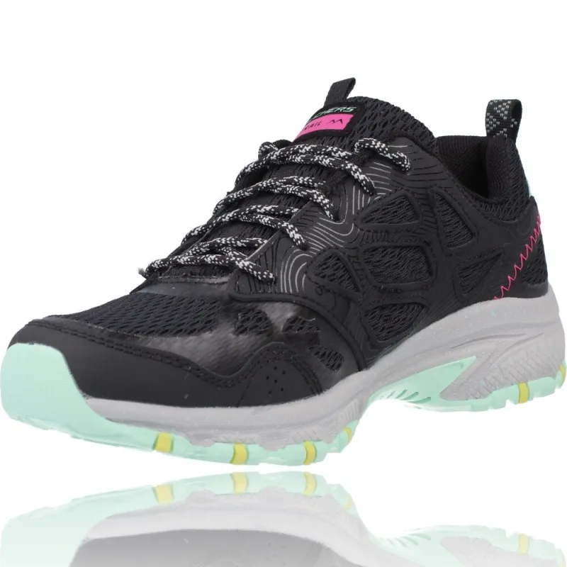 DEPORTIVAS DE SENDERISMO TRAIL PARA MUJER DE SKECHERS 149821 HILLCREST  PURE ESCAPADE