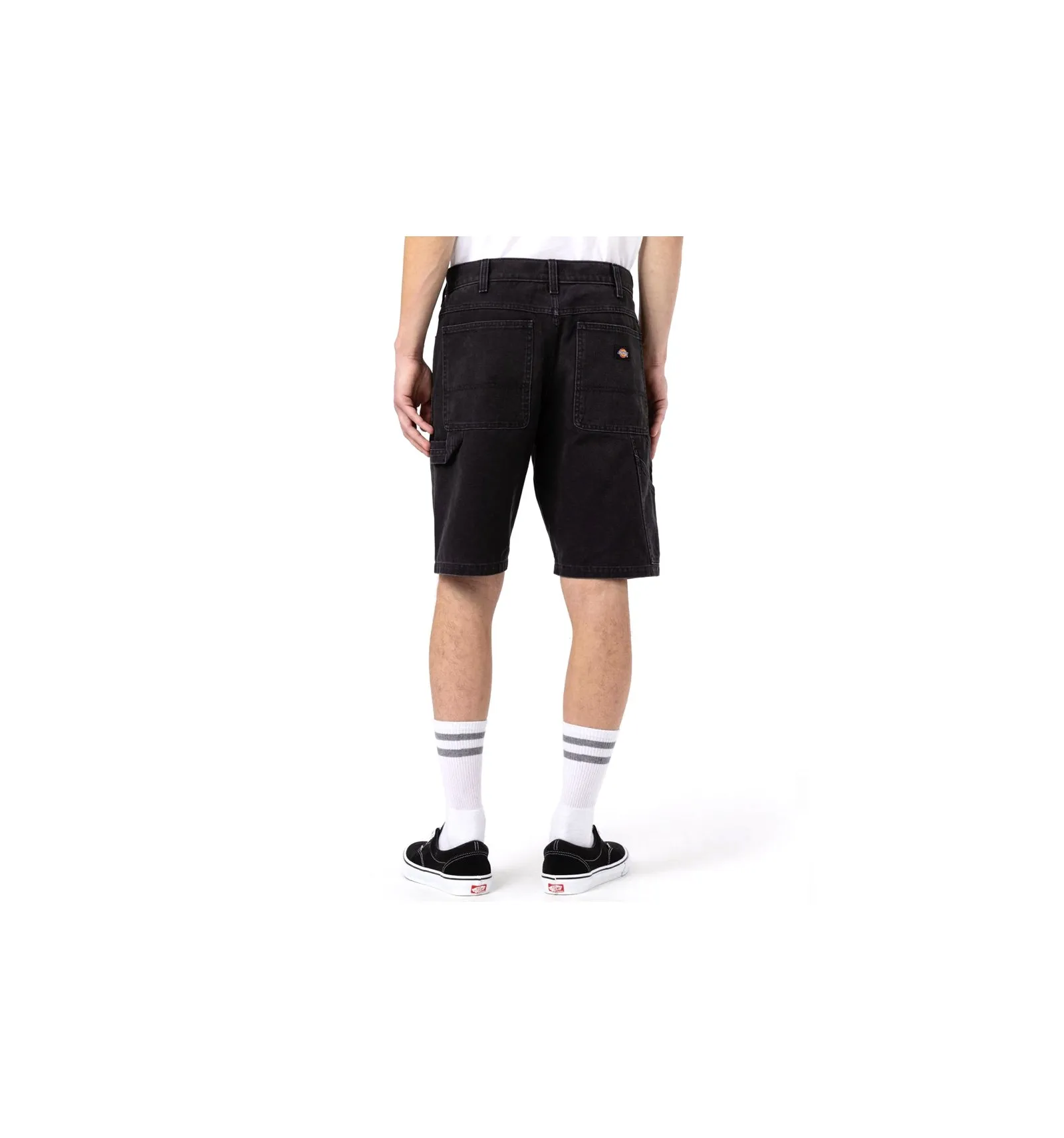 DICKIES DUCK CANVAS SHORT STONE WASHED BLACK