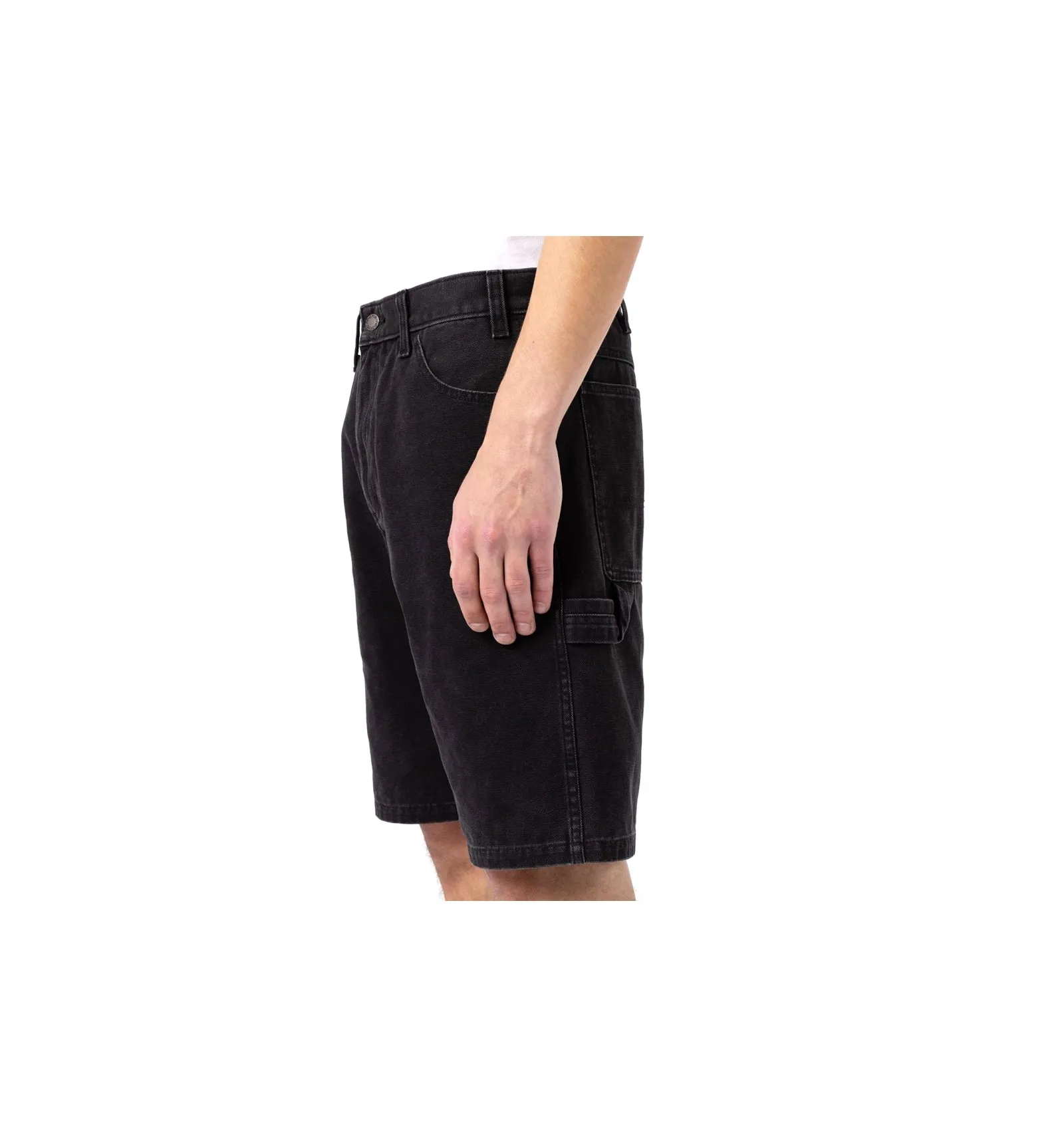 DICKIES DUCK CANVAS SHORT STONE WASHED BLACK