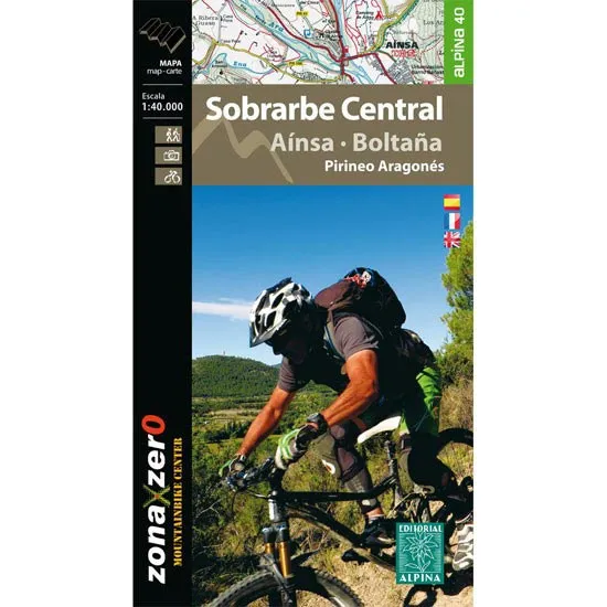 ED. ALPINA MAPA SOBRARBE AINSABOLTAñA 1:40.000