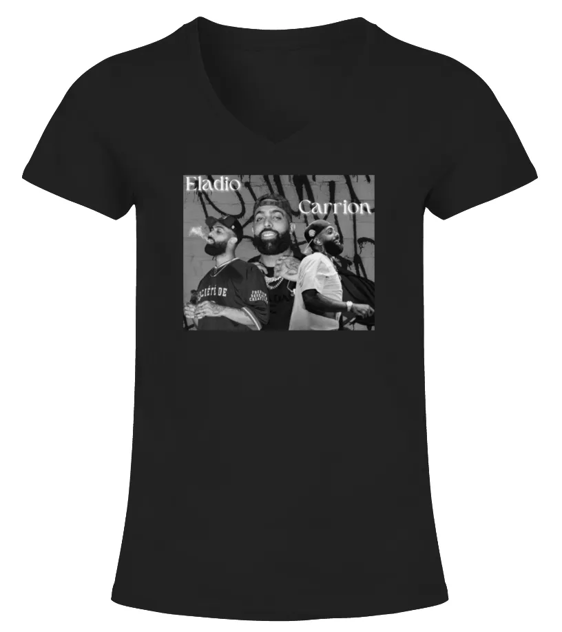 Eladio Carrion Merch Camiseta cuello pico Mujer