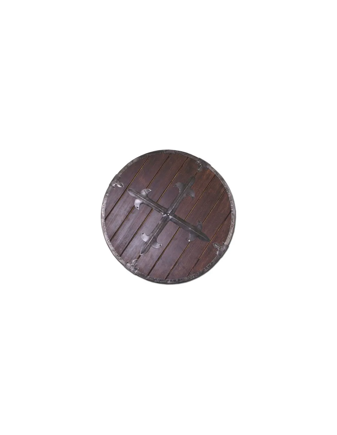 Escudo vikingo madera, 61 cms.
