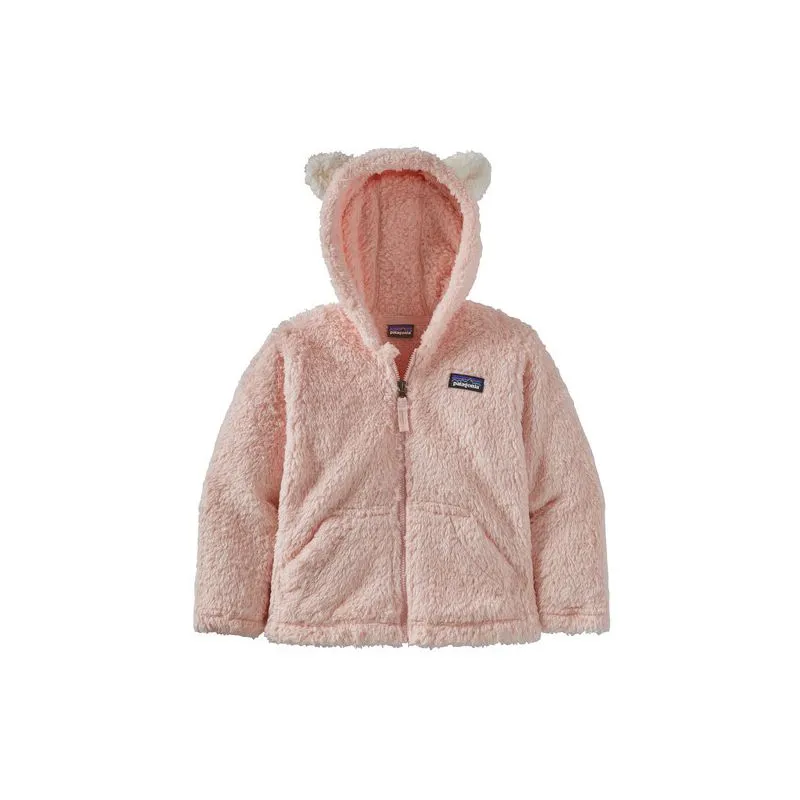 Fleece Patagonia Furry Friends Hoody (Seafan Pink) Baby