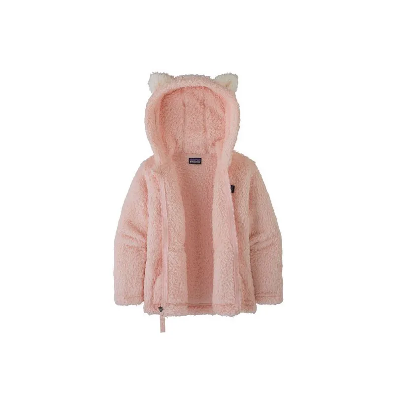Fleece Patagonia Furry Friends Hoody (Seafan Pink) Baby