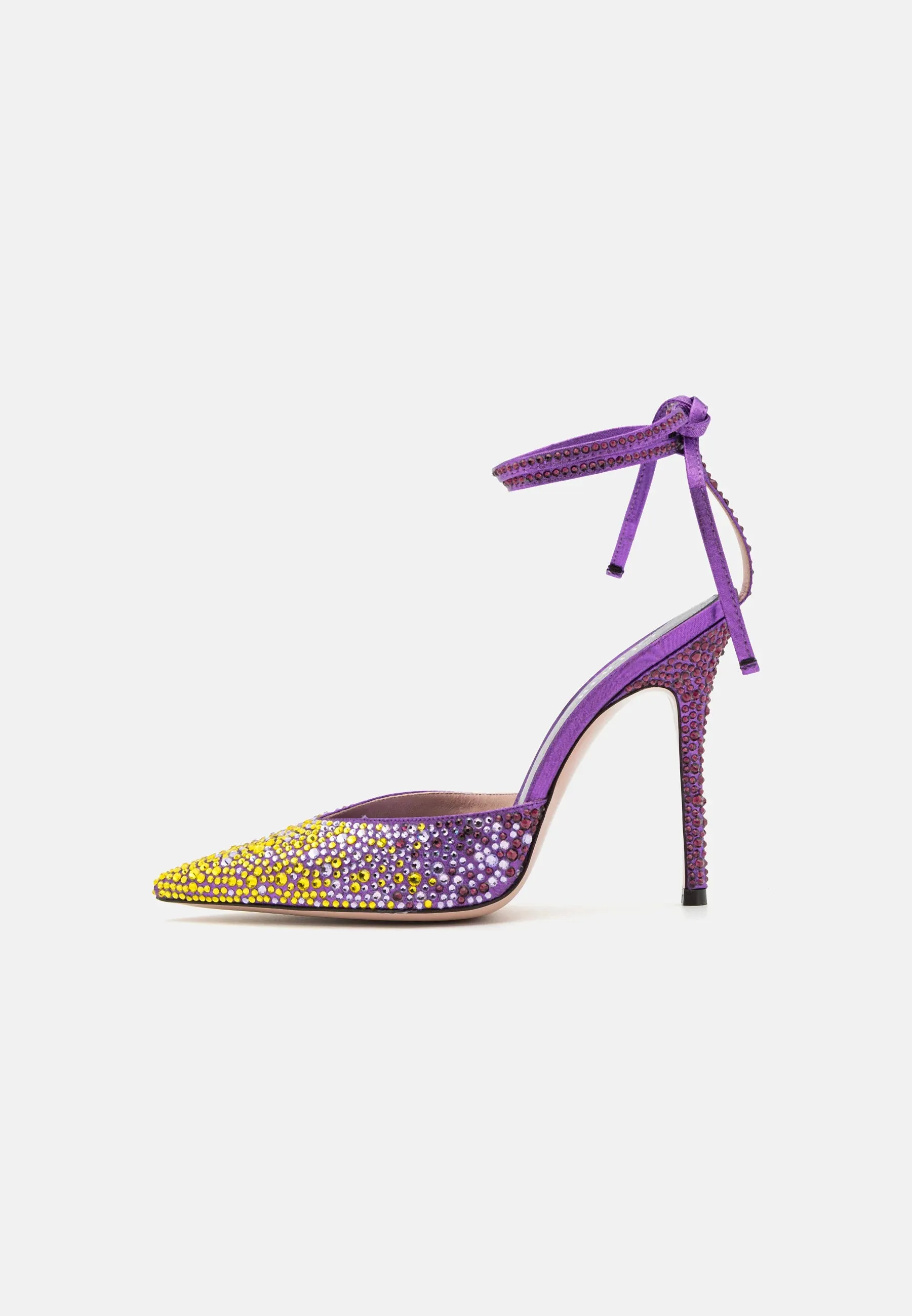 GEDEBE WOMEN ULIA LAME PURPLE + CRYSTAL DEGRADE AMETHYST  VIOLET CITRINE