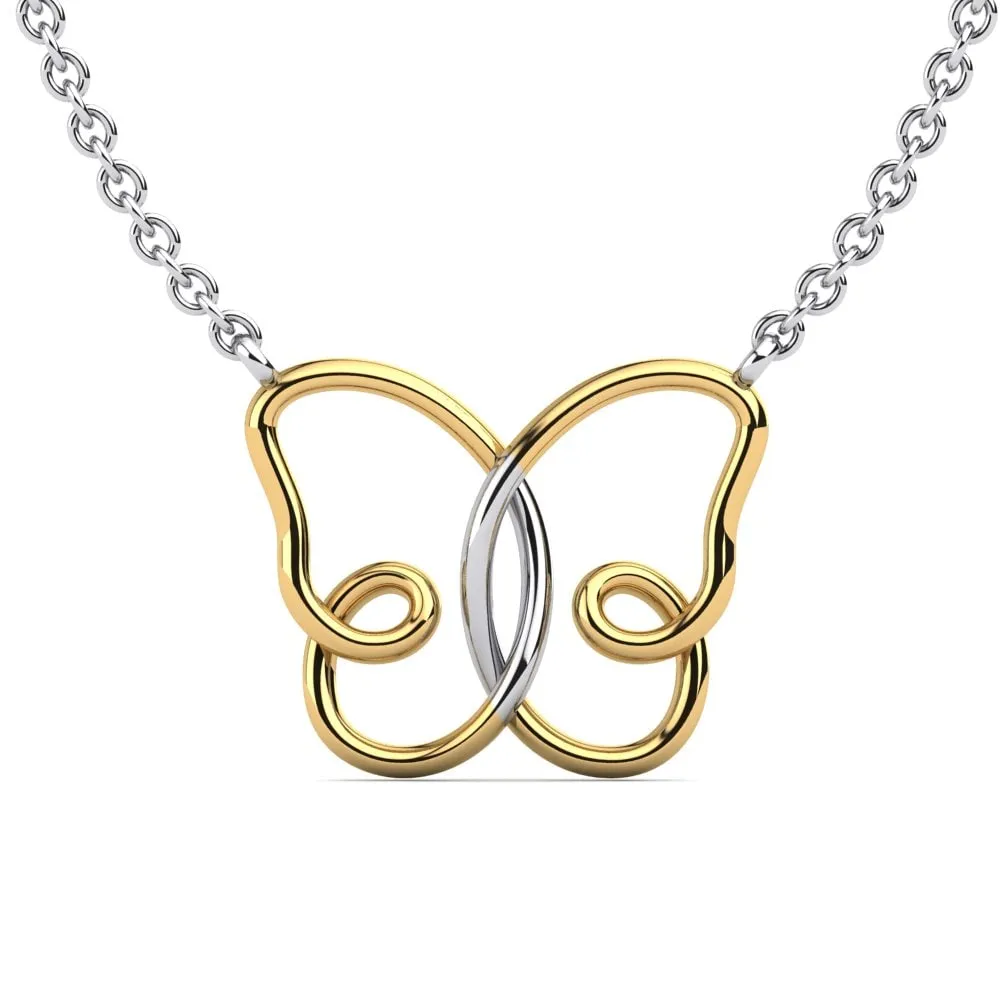 GLAMIRA Collar Liblikas