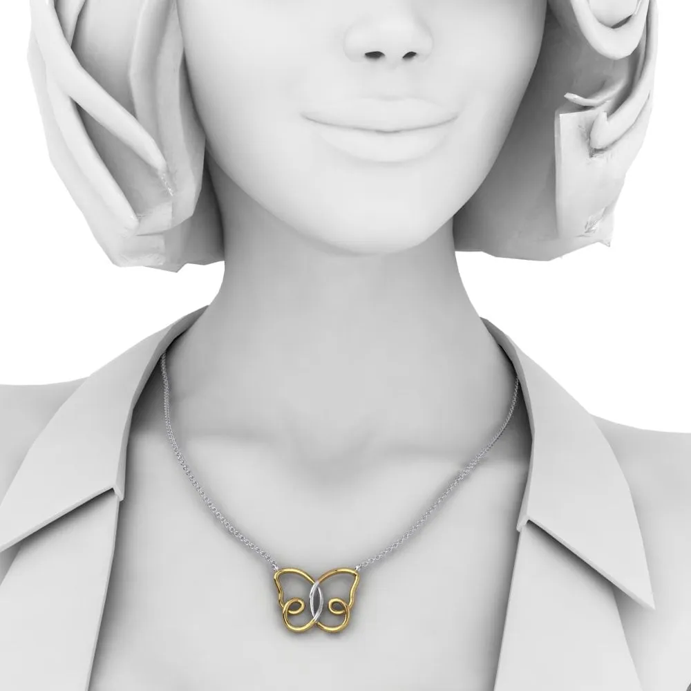 GLAMIRA Collar Liblikas