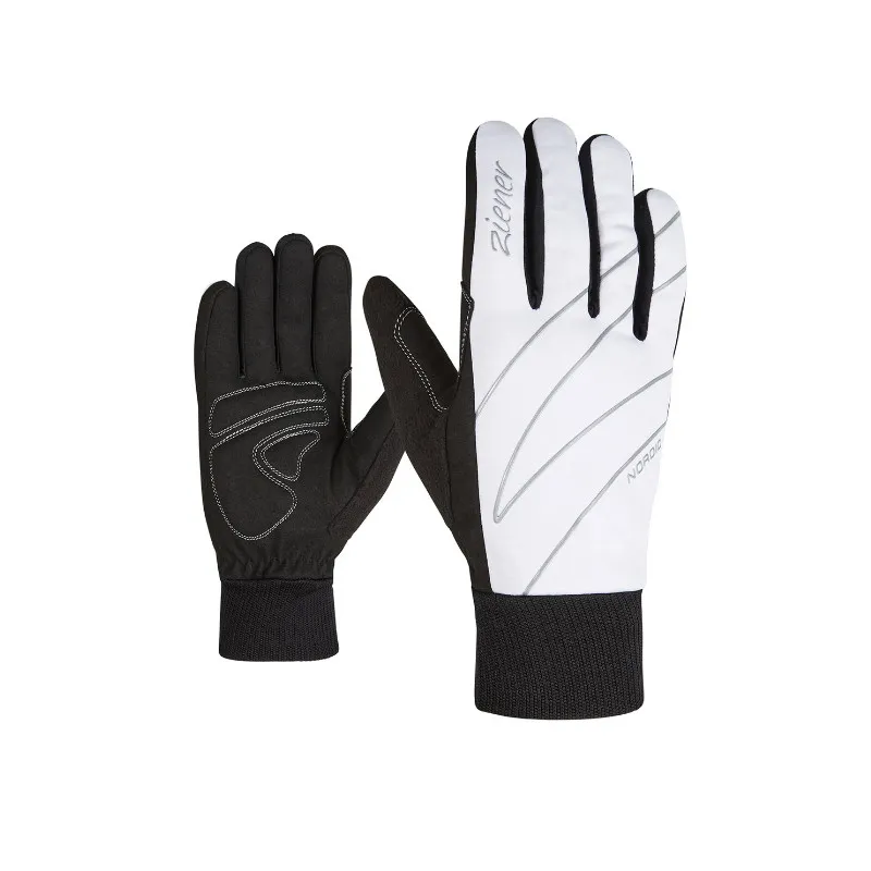 Guantes de esquí de fondo Ziener UNICA (White)