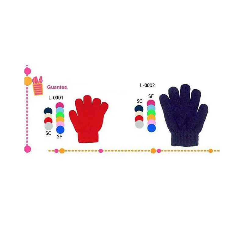 Guantes mágicos punto lisos 