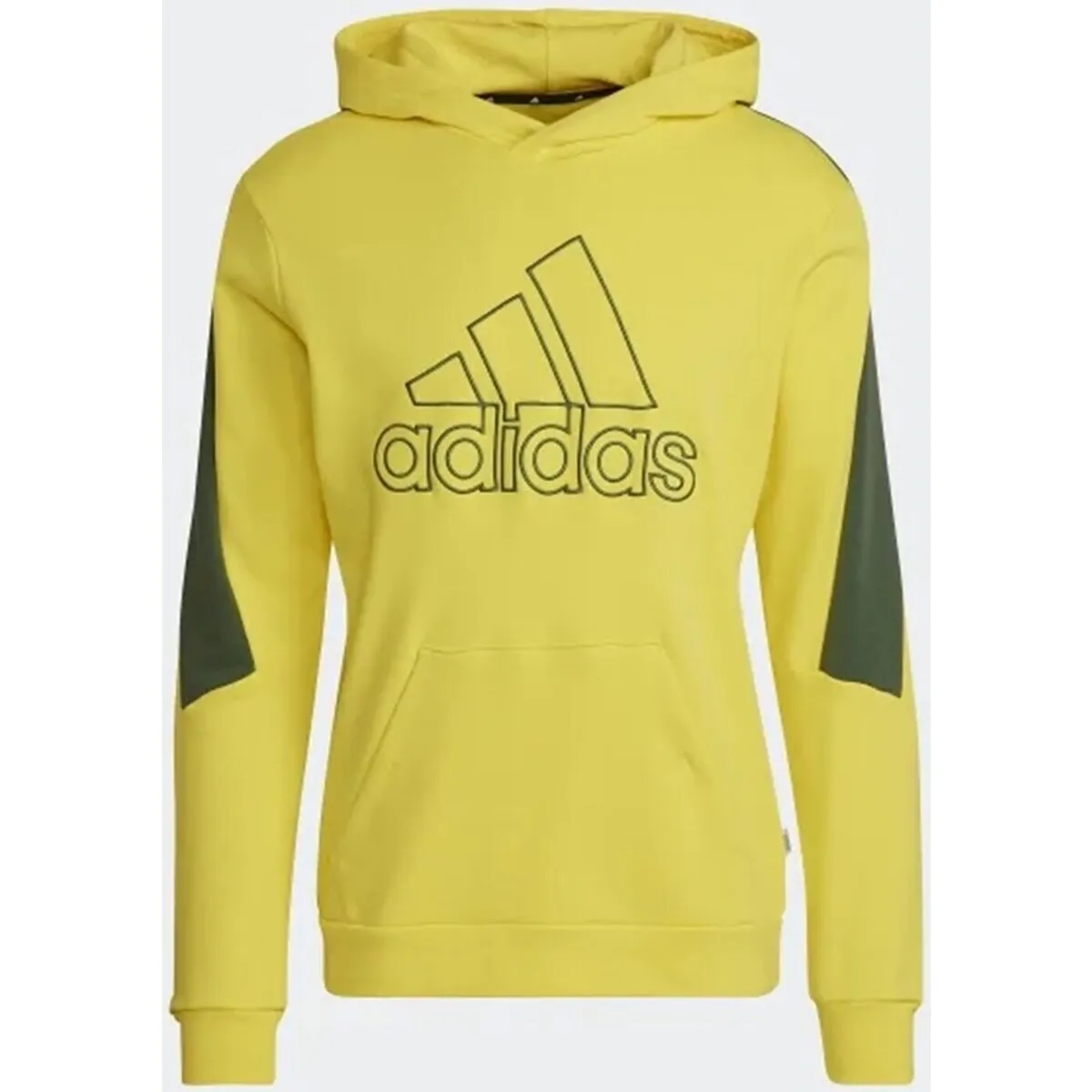 HK4541 Sudadera hombre amarillo