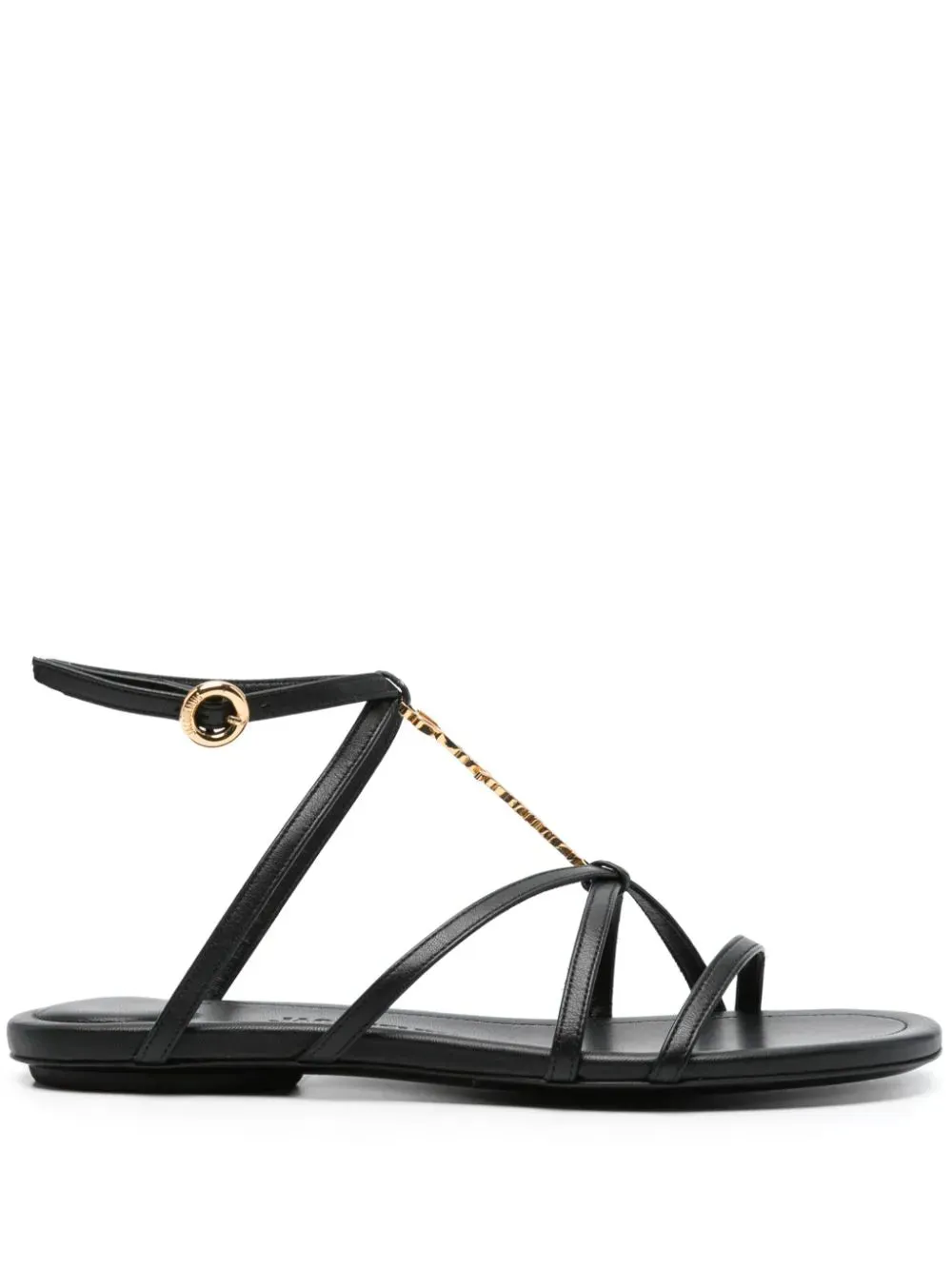 JACQUEMUS WOMEN LES SANDALES PRALU SHOESFLAT BLACK