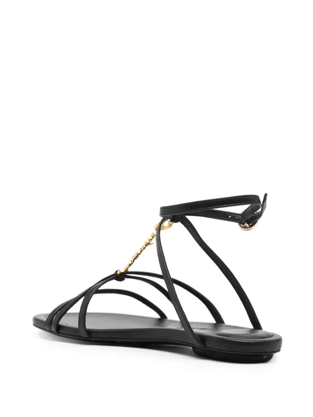 JACQUEMUS WOMEN LES SANDALES PRALU SHOESFLAT BLACK