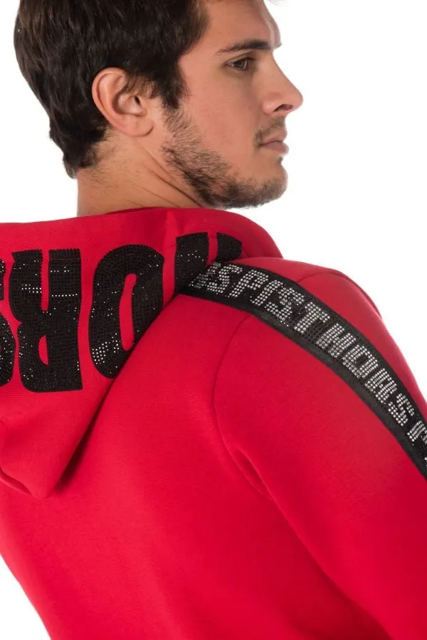 Jersey/Sudadera Hombre Horspist Snap Red
