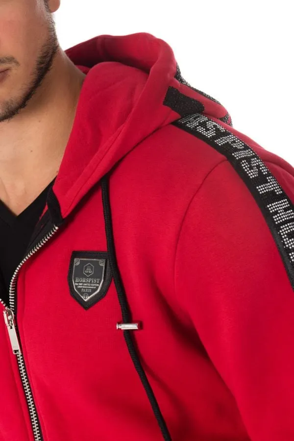 Jersey/Sudadera Hombre Horspist Snap Red