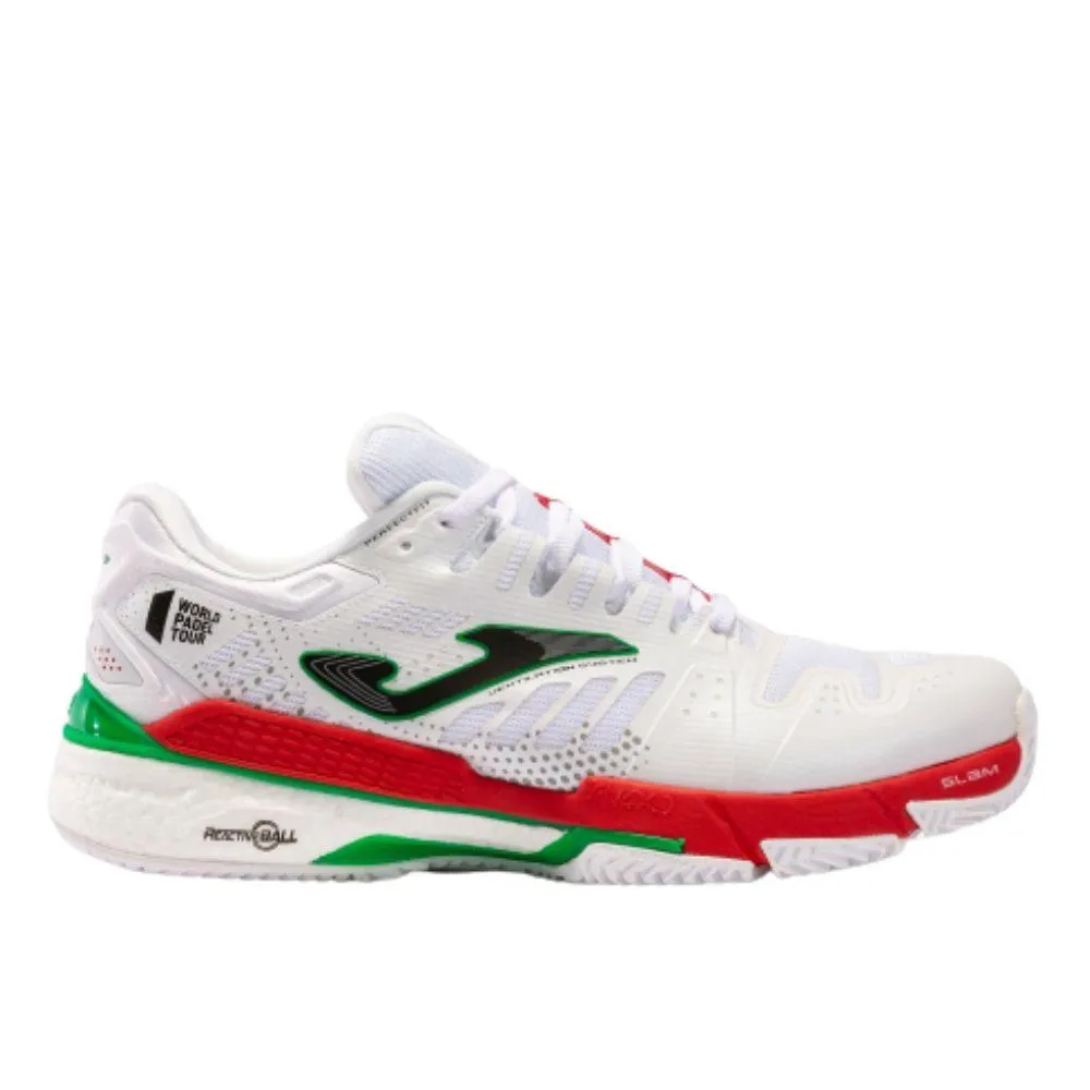 JOMA T.SLAM MEN 2202 WHITERED. ZAPATILLAS PáDEL HOMBRE.
