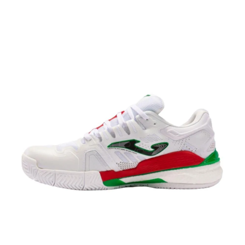 JOMA T.SLAM MEN 2202 WHITERED. ZAPATILLAS PáDEL HOMBRE.