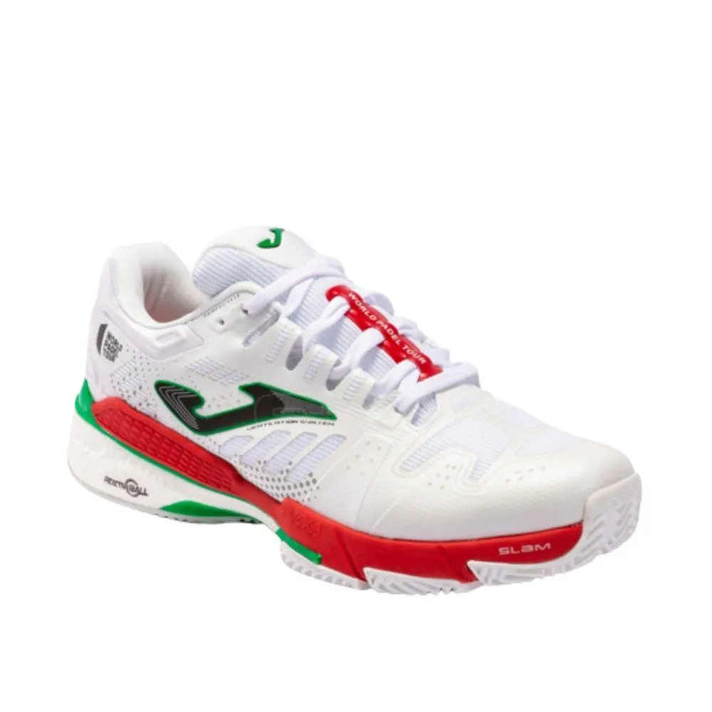 JOMA T.SLAM MEN 2202 WHITERED. ZAPATILLAS PáDEL HOMBRE.