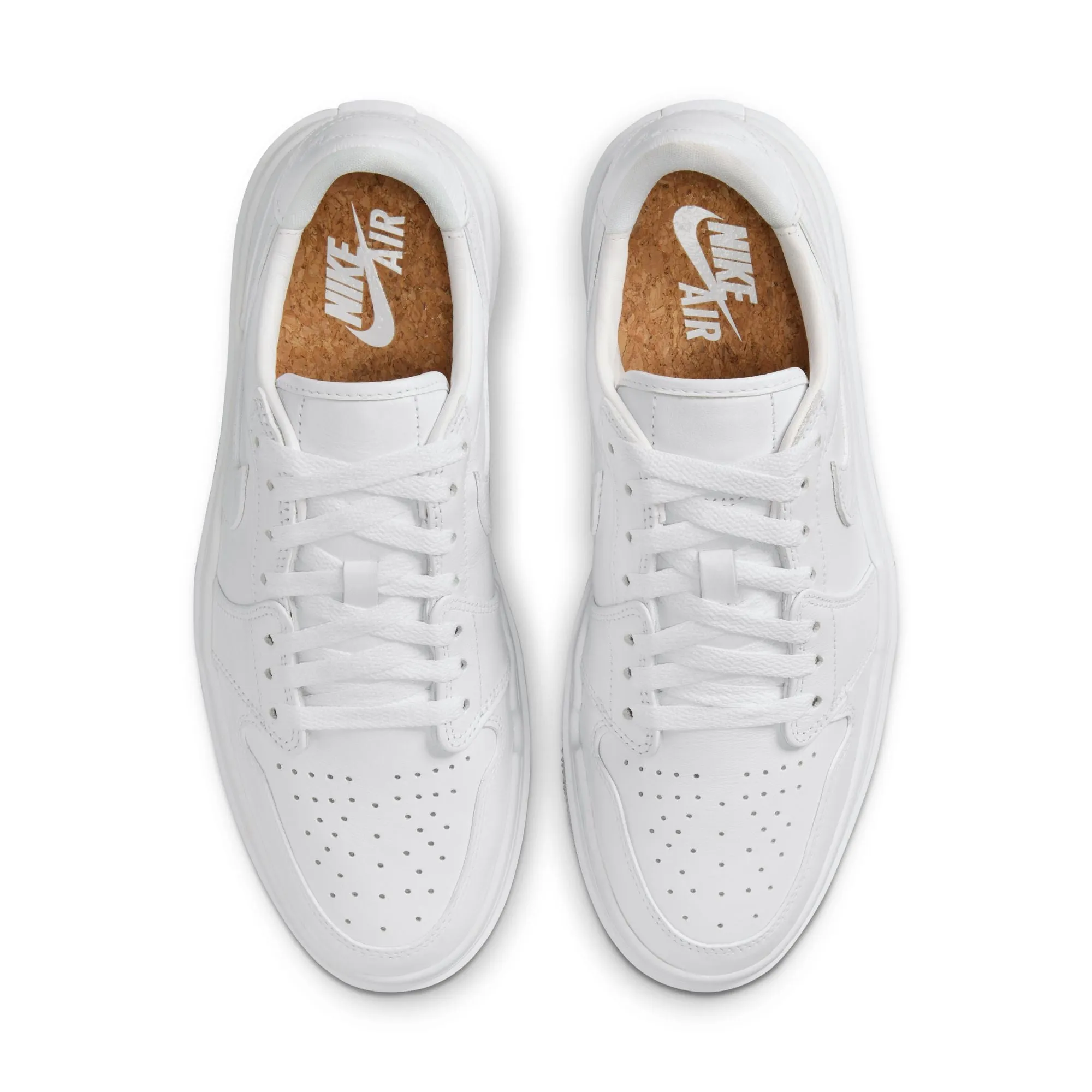 JORDAN WOMEN AIR JORDAN 1 ELEVATE LOW WHITE/WHITEWHITE