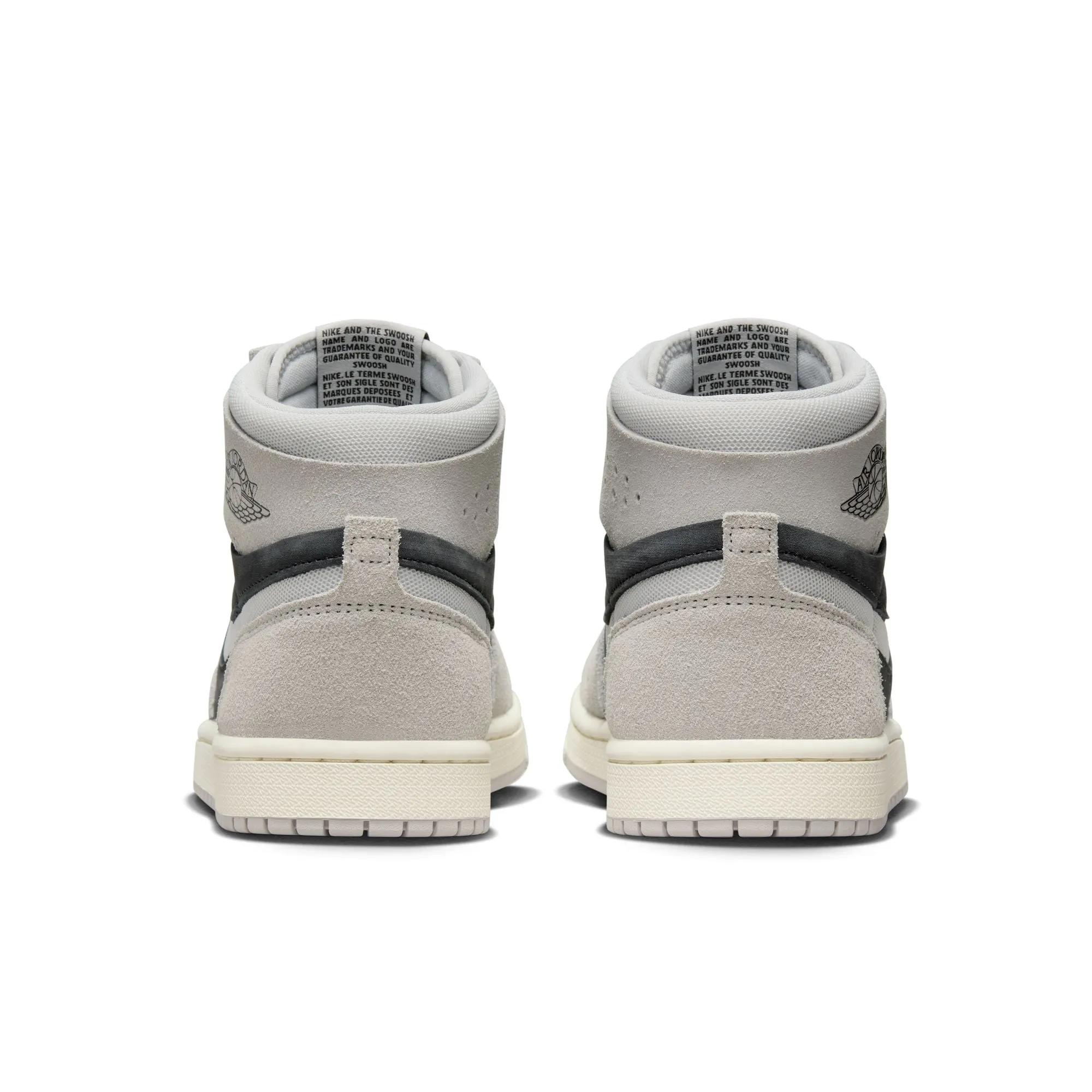 JORDAN WOMEN AIR JORDAN 1 ZOOM AIR CMFT 2 LT IRON ORE/NEUTRAL GREYBLACK