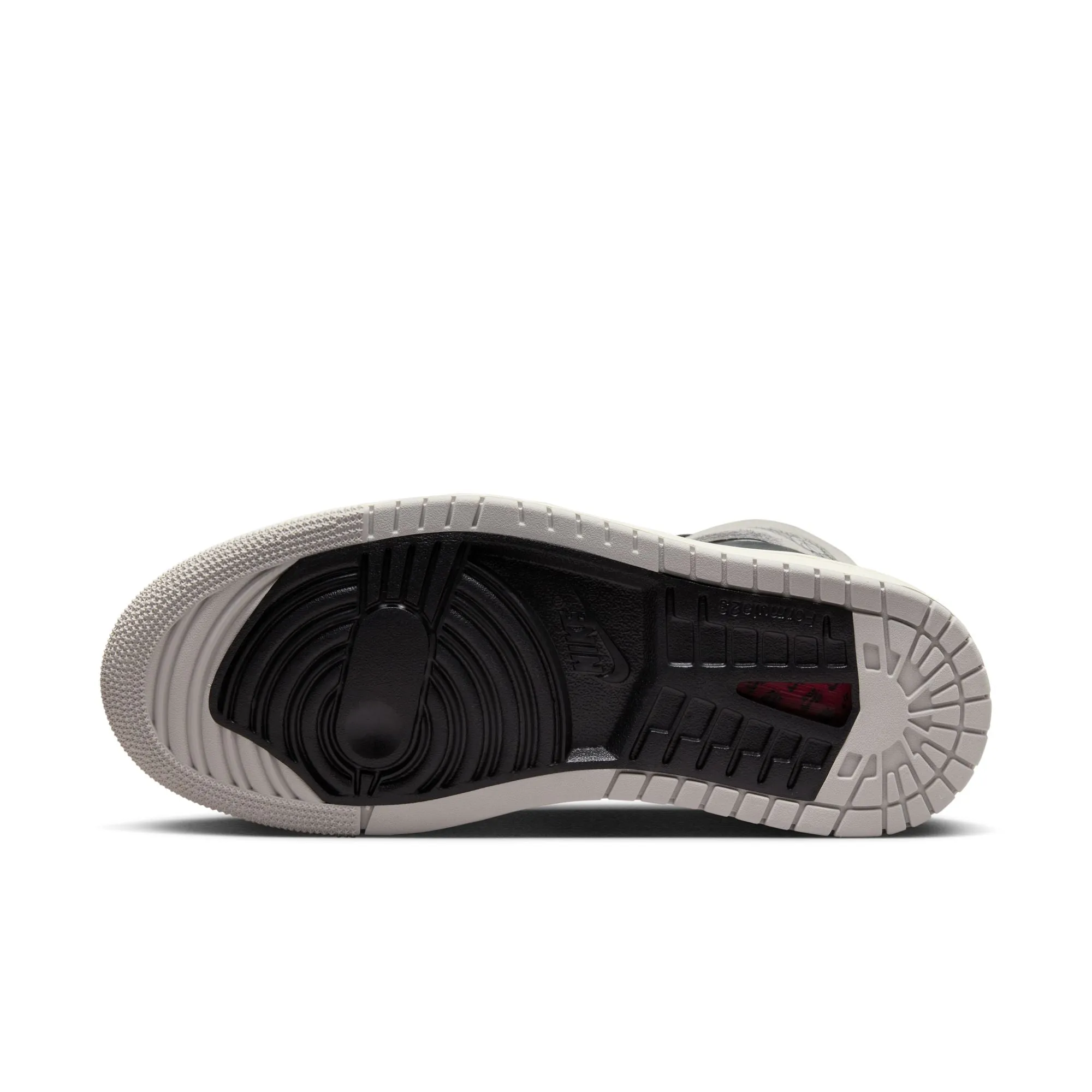 JORDAN WOMEN AIR JORDAN 1 ZOOM AIR CMFT 2 LT IRON ORE/NEUTRAL GREYBLACK