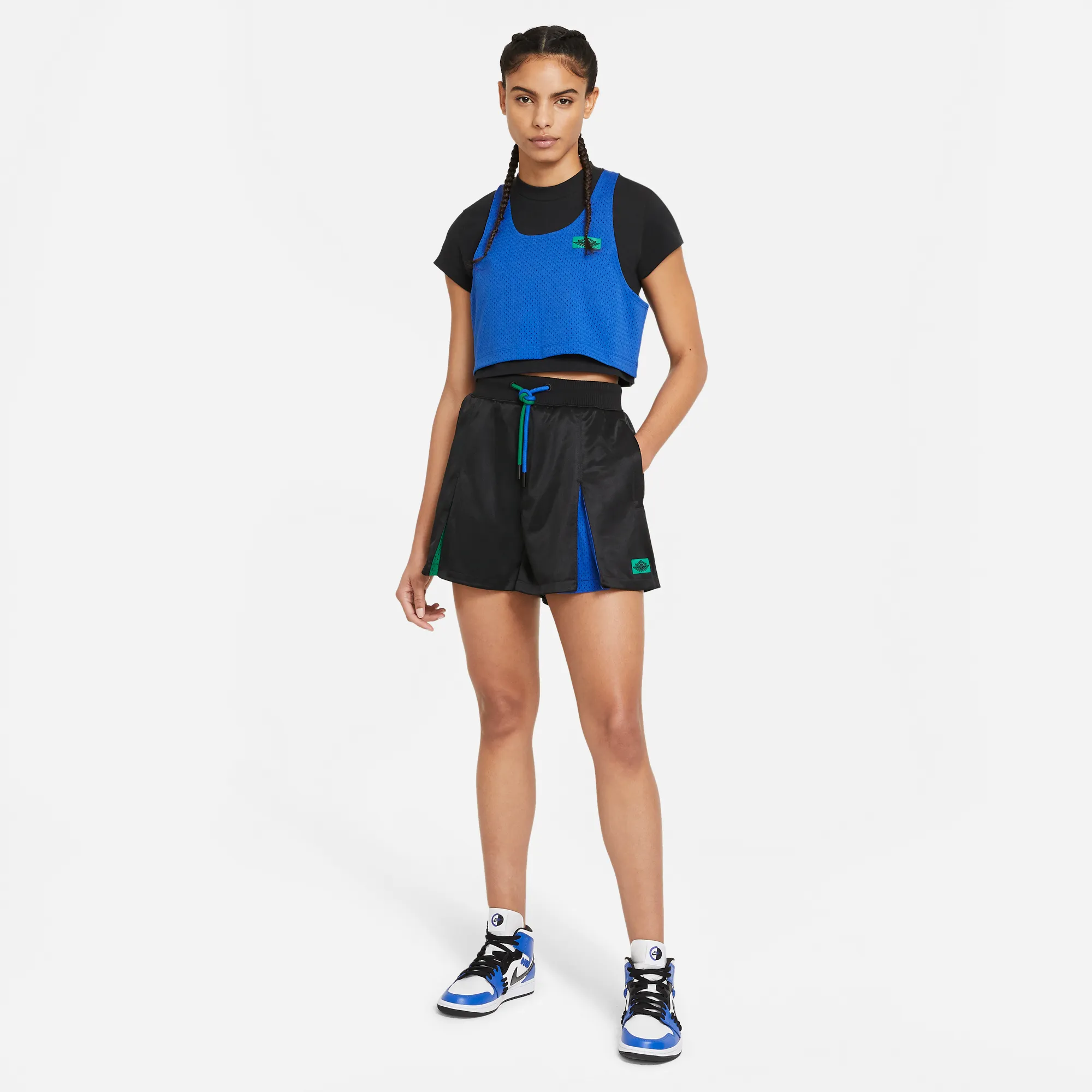 Jordan x Aleali May Game Royal Short Pine Green Black