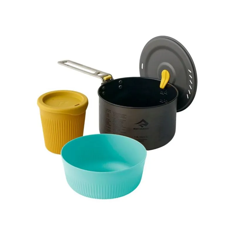 JUEGO DE OLLAS SEA TO SUMMIT FRONTIER UL ONE POT COOK SET  [1P] [3 PIECE] 1.3L POT W/ S BOWL