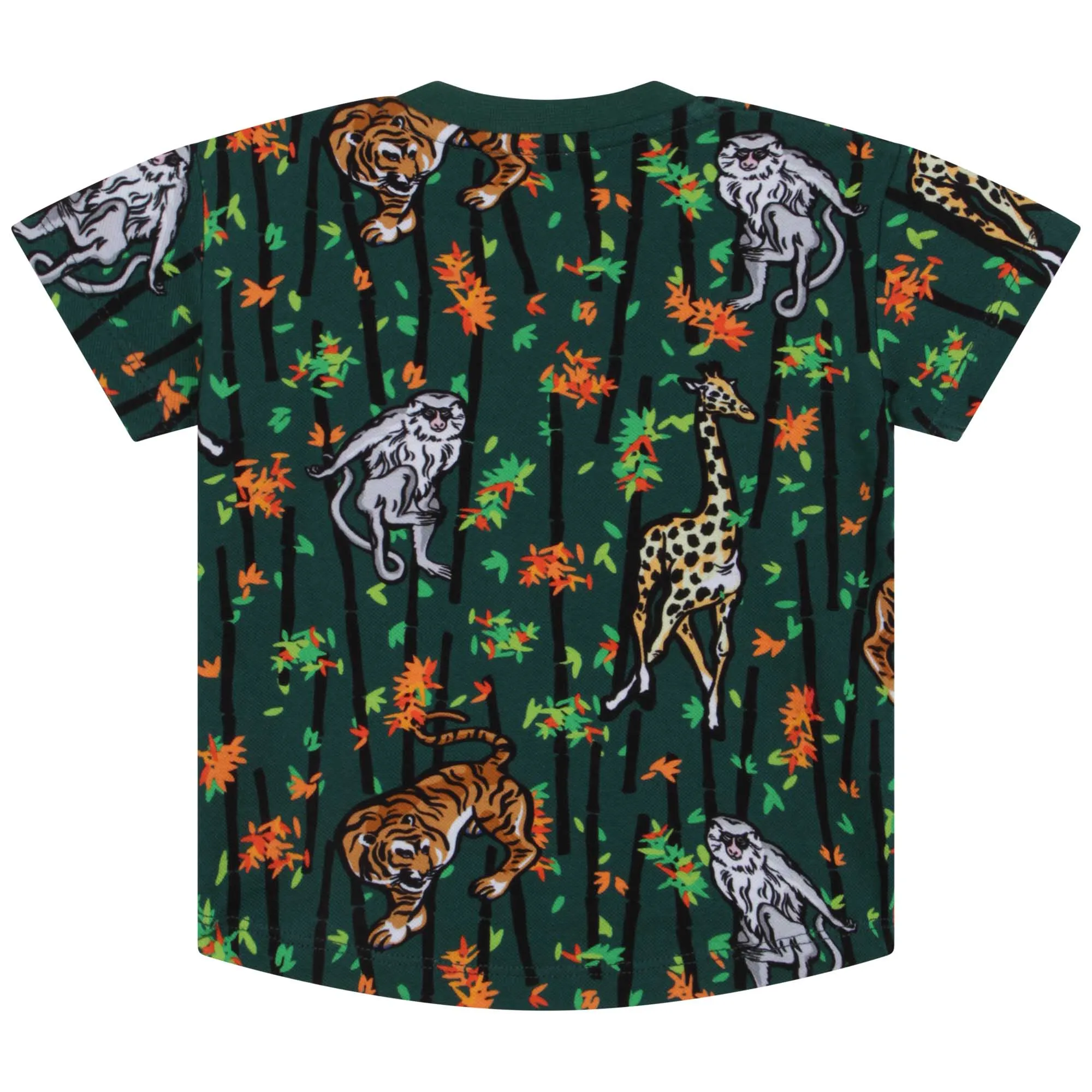 KENZO KIDS Camiseta estampada de piqué