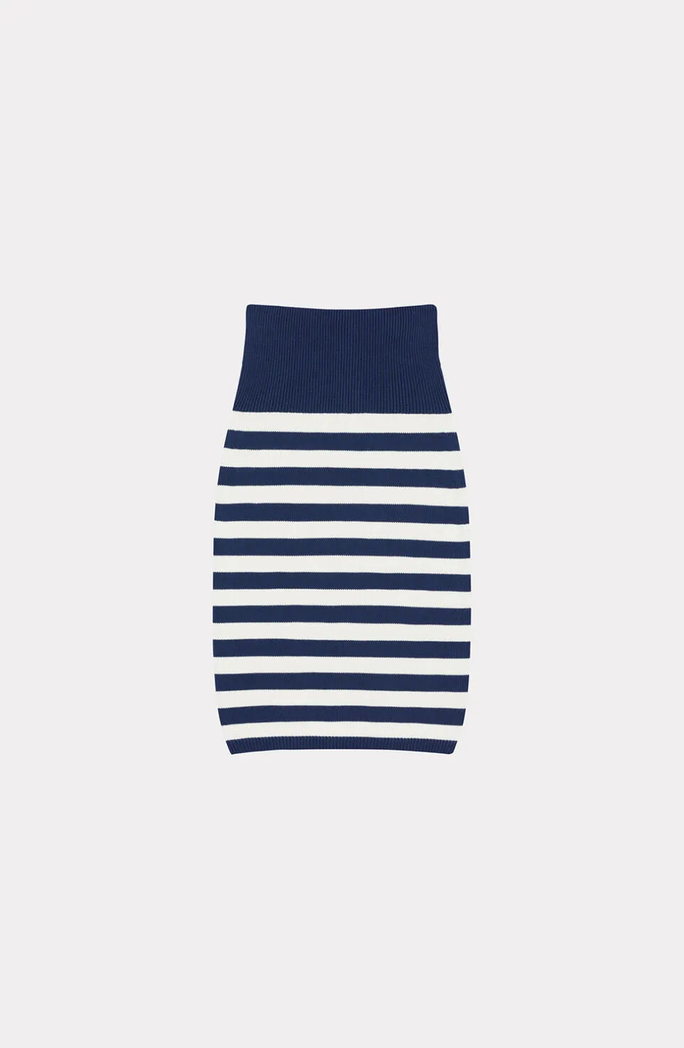 Kenzo Women Tricote Jupe Coton Midnight Blue