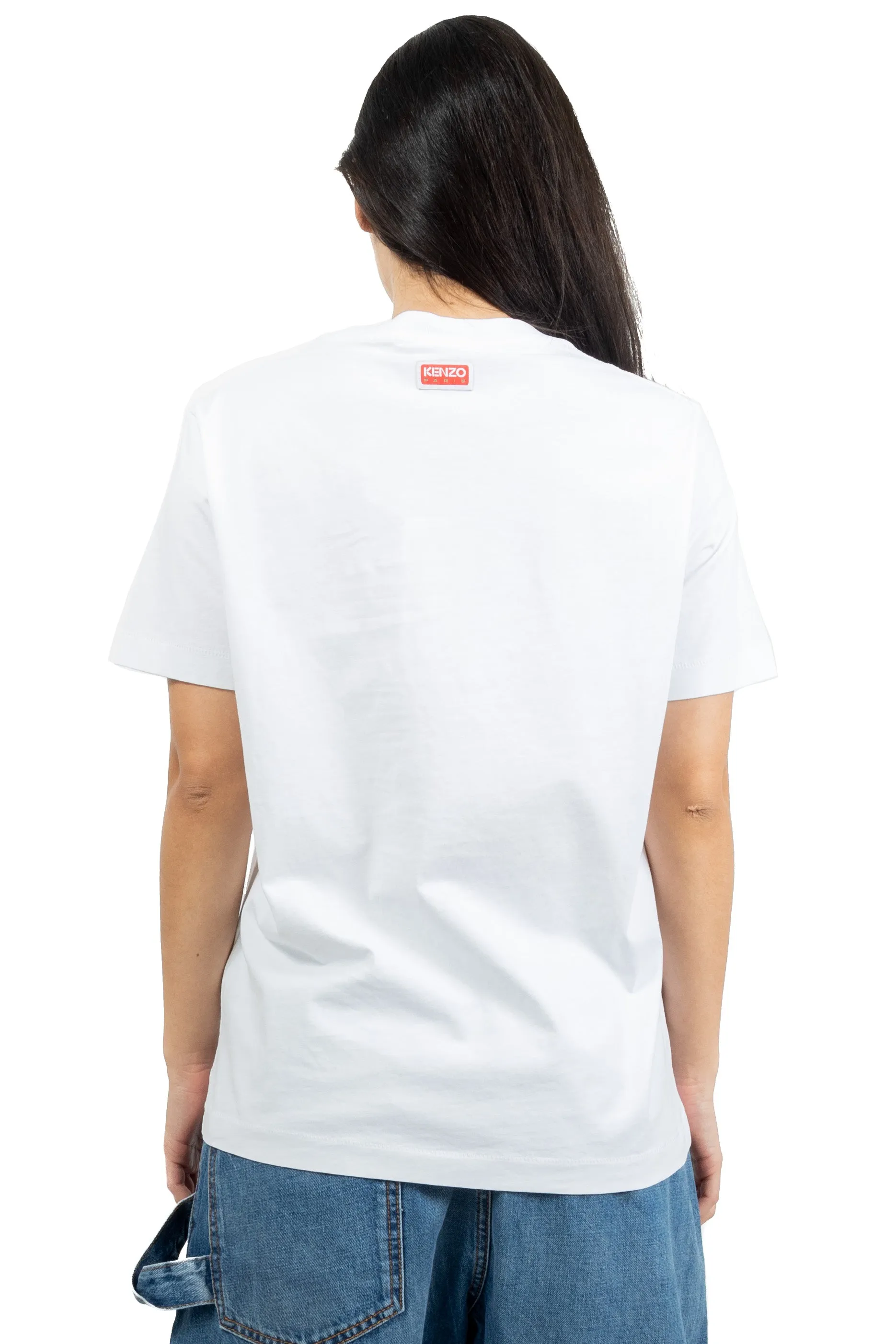 KENZO WOMEN TRICOTE TSHIRT COTON WHITE