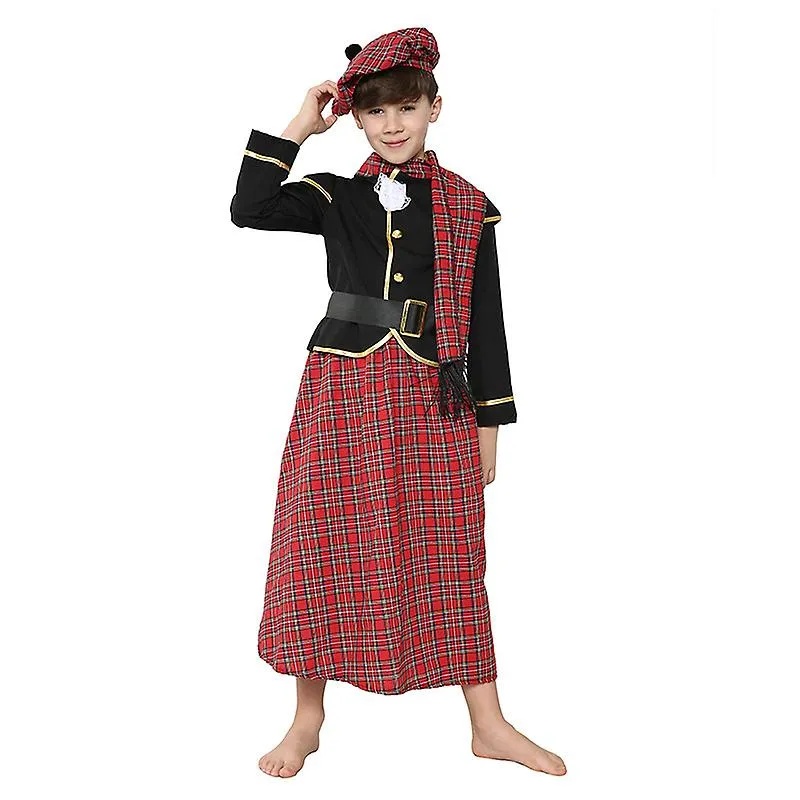 Kids Kilt Kit Children Scottishskirt Set Scottish Clothing Kit For Boys