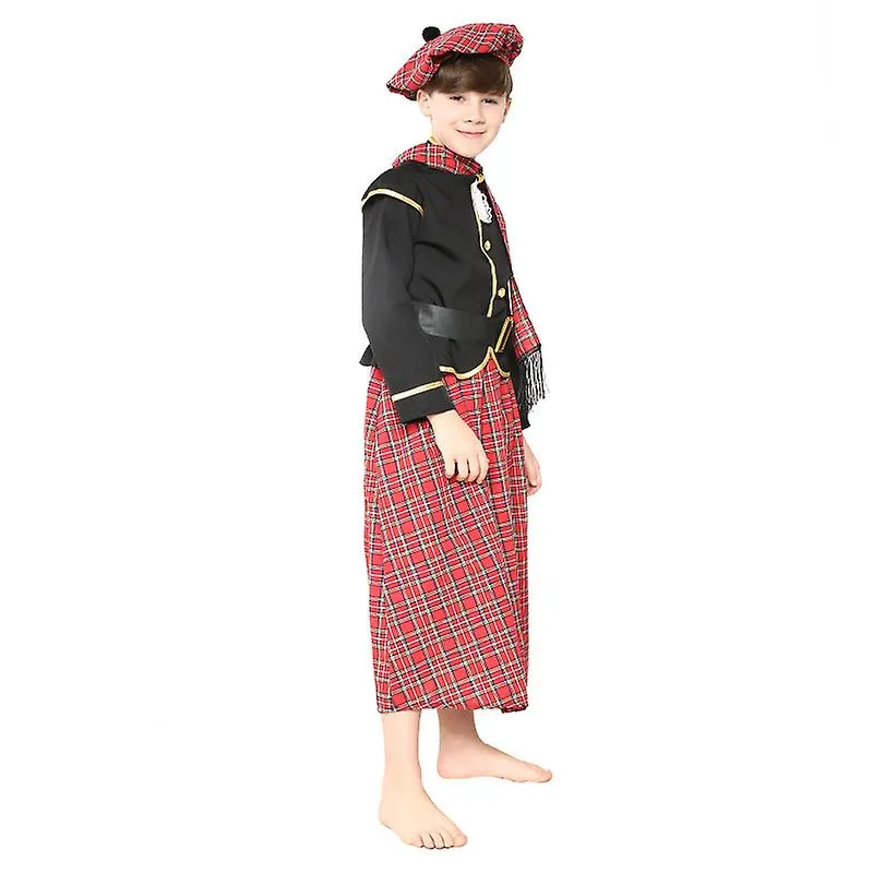Kids Kilt Kit Children Scottishskirt Set Scottish Clothing Kit For Boys
