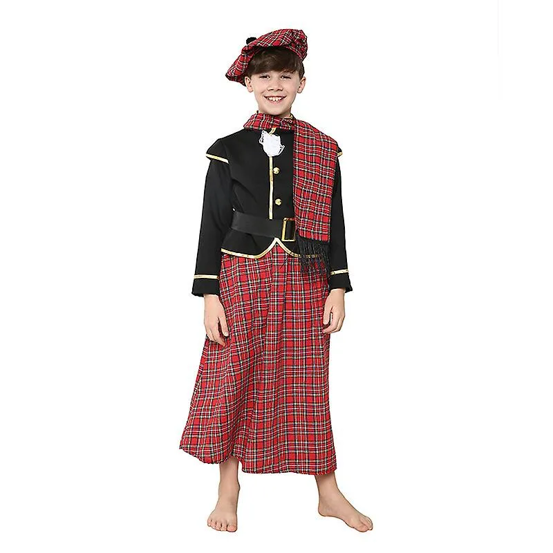Kids Kilt Kit Children Scottishskirt Set Scottish Clothing Kit For Boys