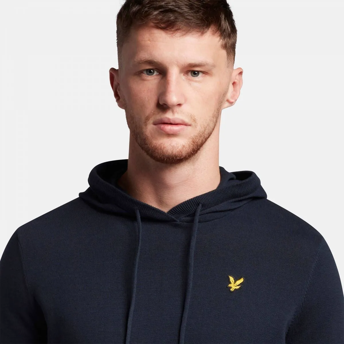 KN1615V KNITTED HOODIEZ27 DARK NAVY