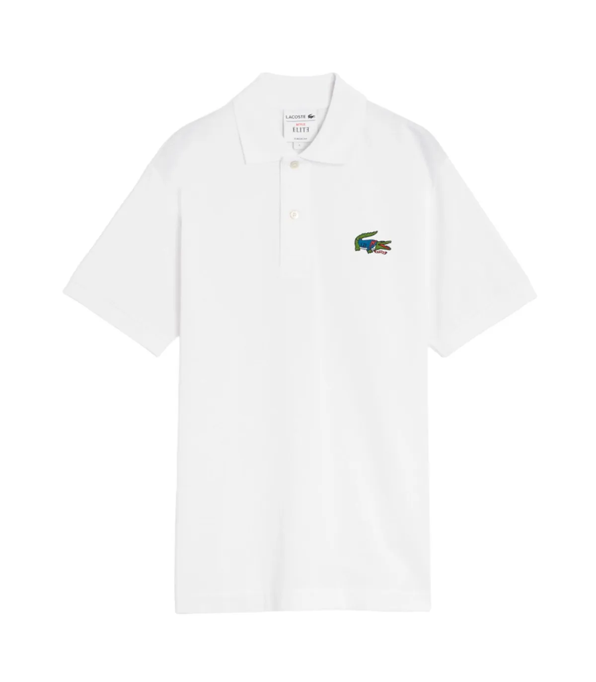 LACOSTE  POLO PARA HOMBRE BLANCO  ÉLITE