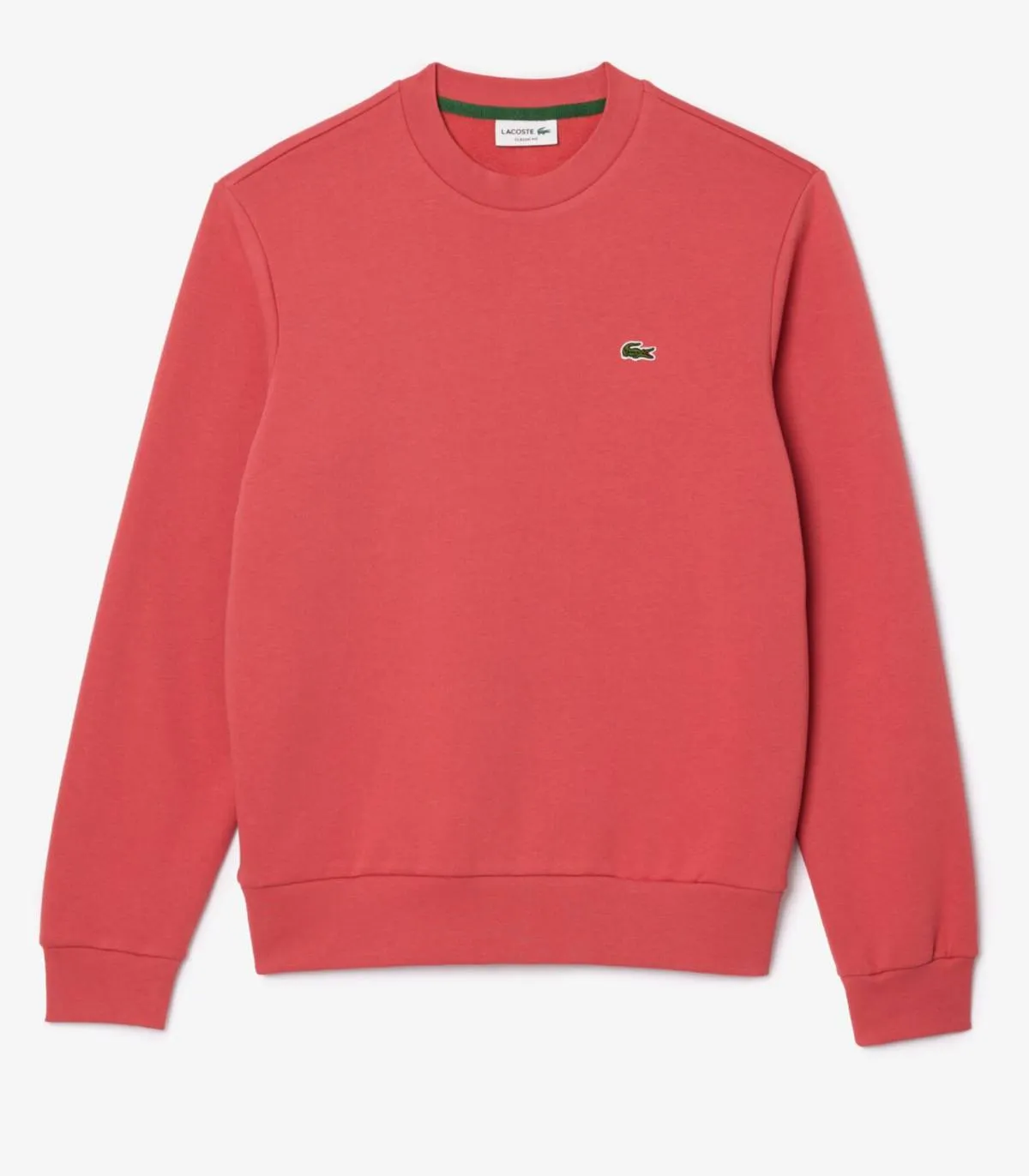 LACOSTE  SUDADERA PARA HOMBRE CORAL  SWEATSHIRT