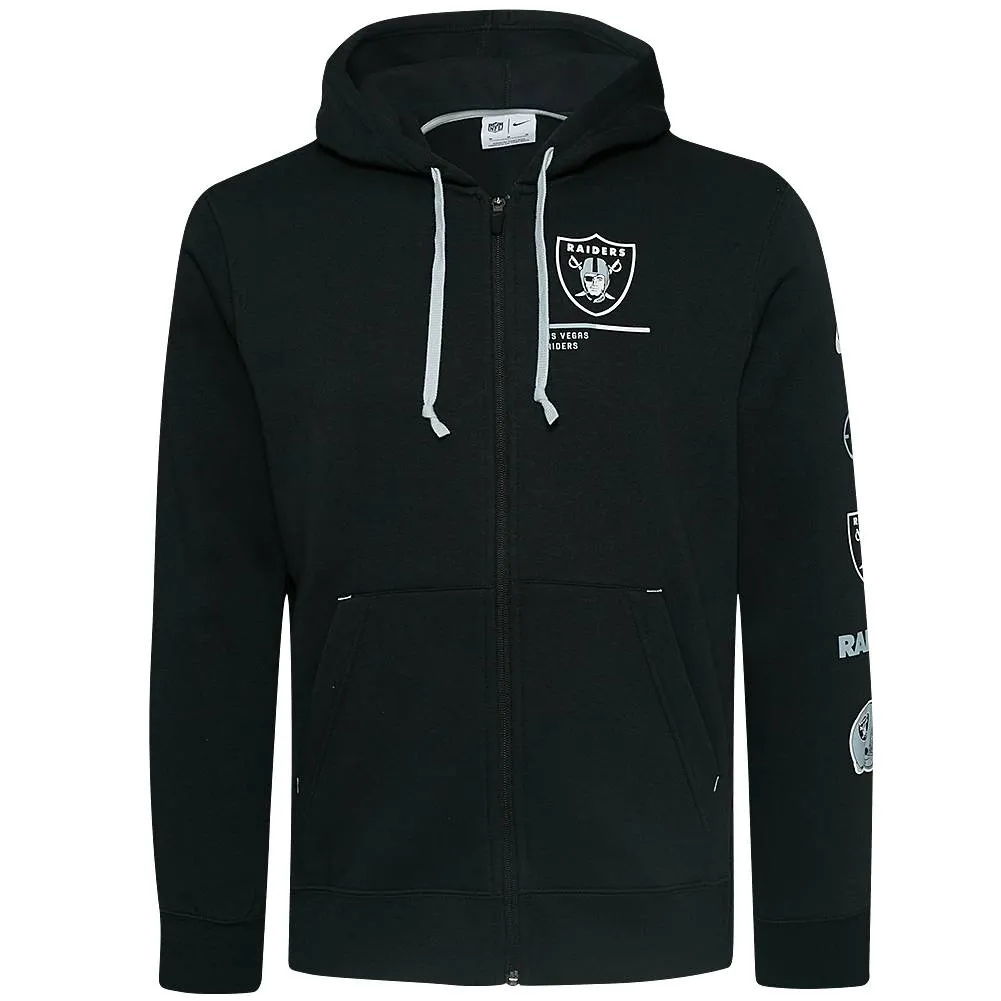 LAS VEGAS RAIDERS NFL NIKE LEGACY HOMBRE SUDADERA CON CREMALLERA NKZS056Y8D0YU
