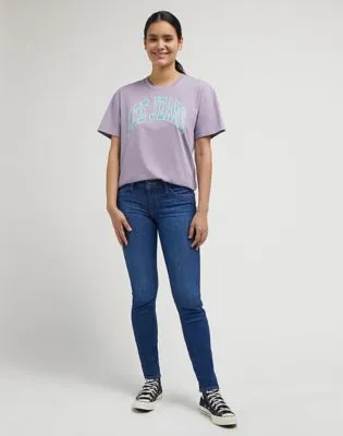 Lee Crew Neck Tee "Jazzy Purple"