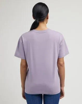 Lee Crew Neck Tee "Jazzy Purple"