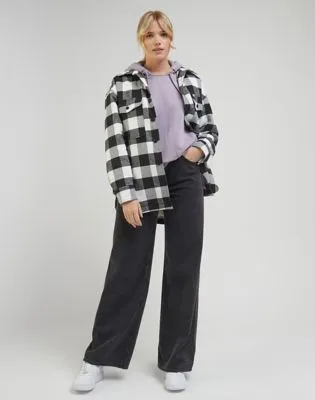 Lee Quilted Overshirt "Charcoal"