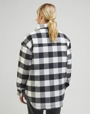 Lee Quilted Overshirt "Charcoal"