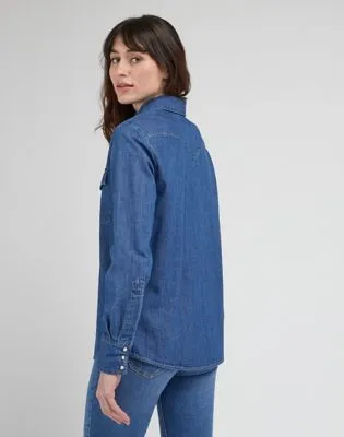 Lee Western Shirt "Mid Blues"