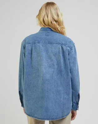 Lee Zip Popover Shirt "Universal Blues"
