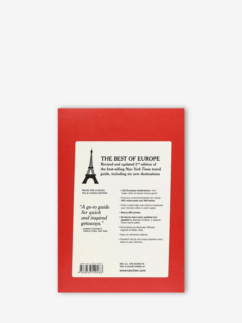 LIBRO BARBARA IRELAND  THE NEW YORK TIMES: 36 HOURS IN EUROPE, 2ND EDITION: VA