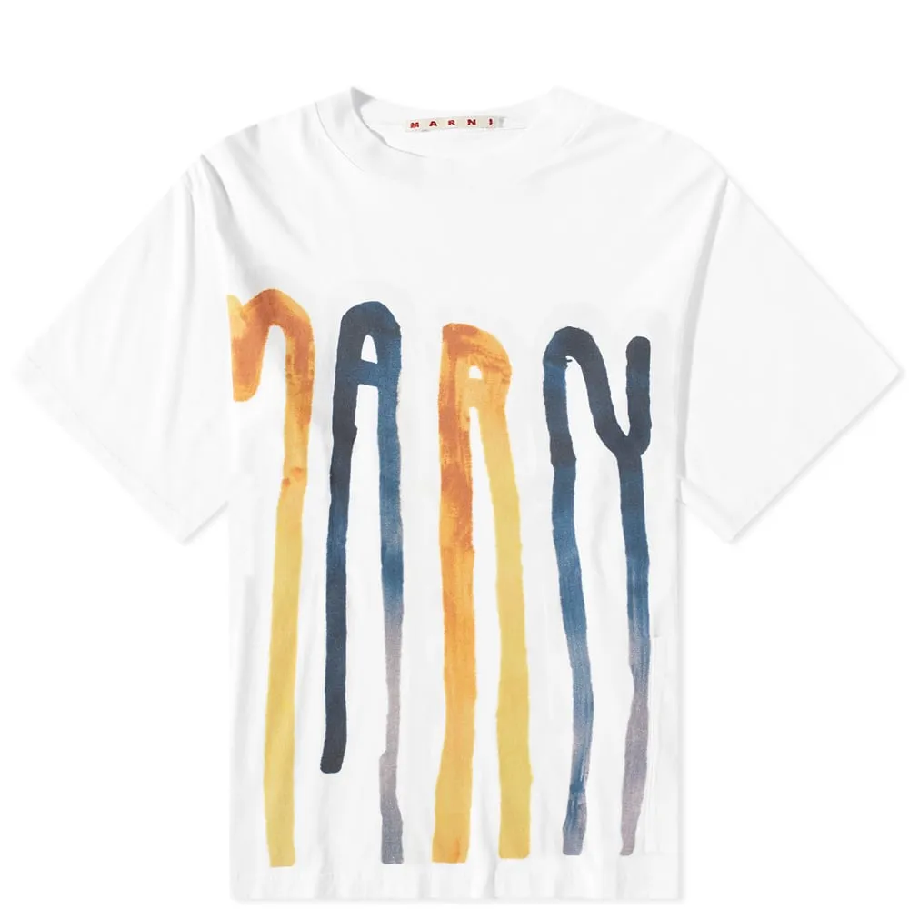 Marni Dripping Logo Tee