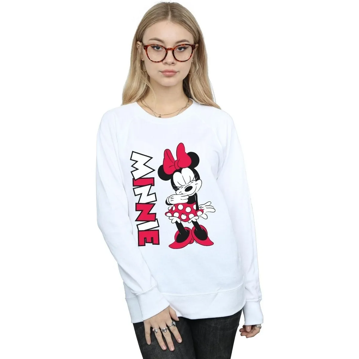 Minnie Mouse Giggling