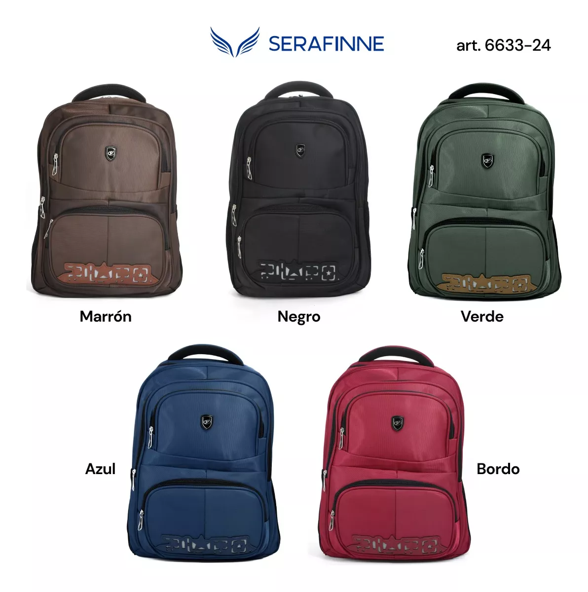 MOCHILA URBANA CASUAL HOMBRE REFORZADO IMPORTADO 663224